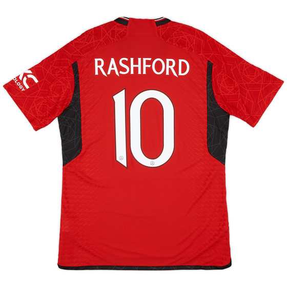 2023-24 Manchester United Authentic Home Shirt Rashford #10