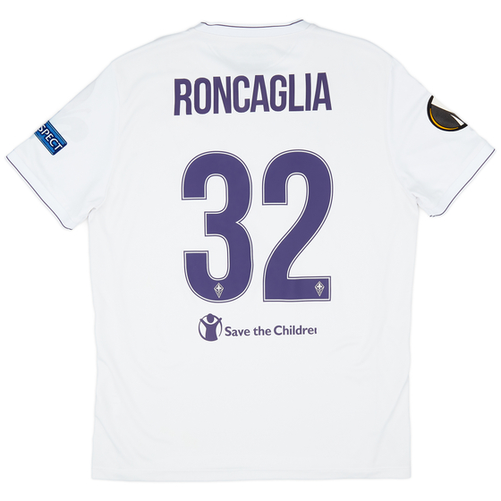 2015-16 Fiorentina Match Issue European Away Shirt Roncaglia #32 - As New - (L)
