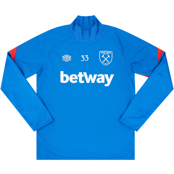 2021-22 West Ham Player Issue Training Top # M
