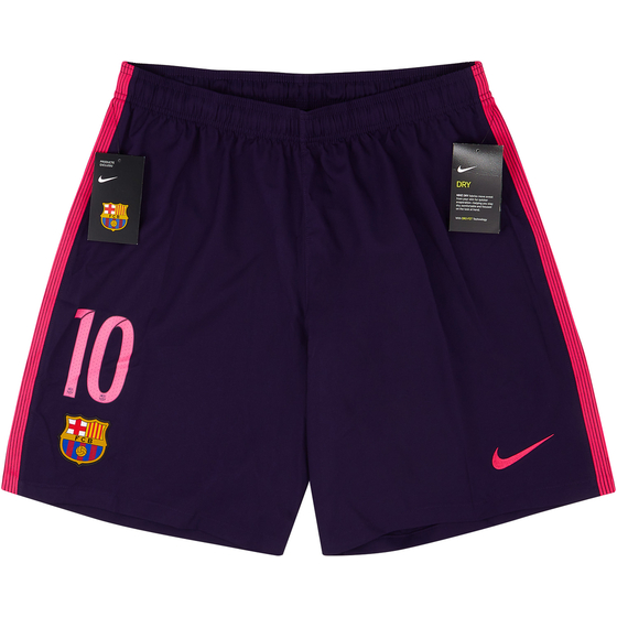 2016-17 Barcelona Away Shorts #10 (Messi)