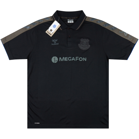 2021-22 Everton Hummel Polo T-Shirt (M)