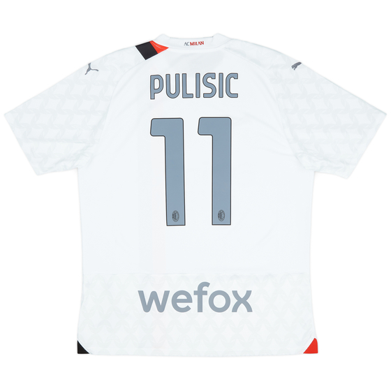 2023-24 AC Milan Away Shirt Pulisic #11