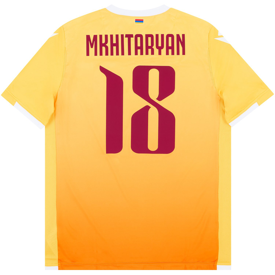 2020-21 Armenia Away Shirt Mkhitaryan #18