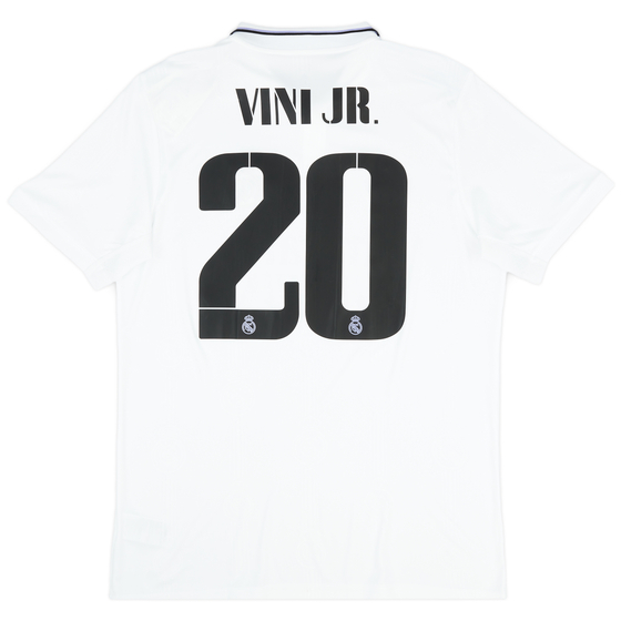 2022-23 Real Madrid Home Shirt Vini Jr. #20
