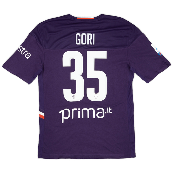 2019-20 Fiorentina Player Issue Home Shirt Gori #35 - 8/10 - (L)