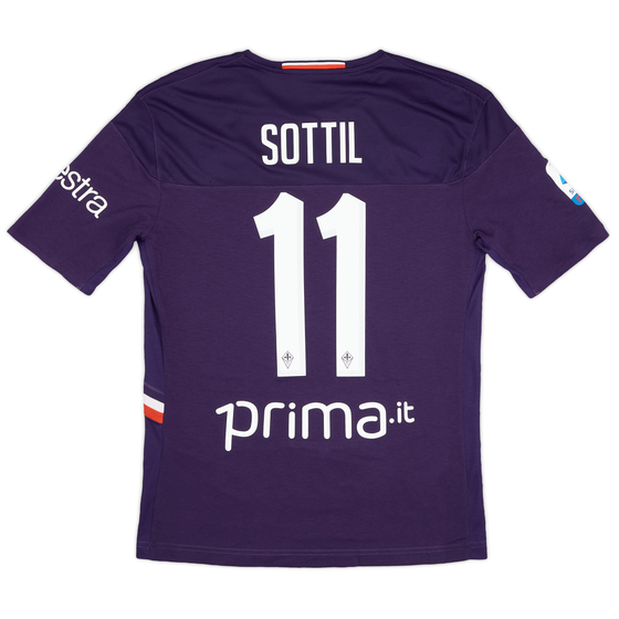 2019-20 Fiorentina Match Issue Home Shirt Sottil #11 - As New - (L)