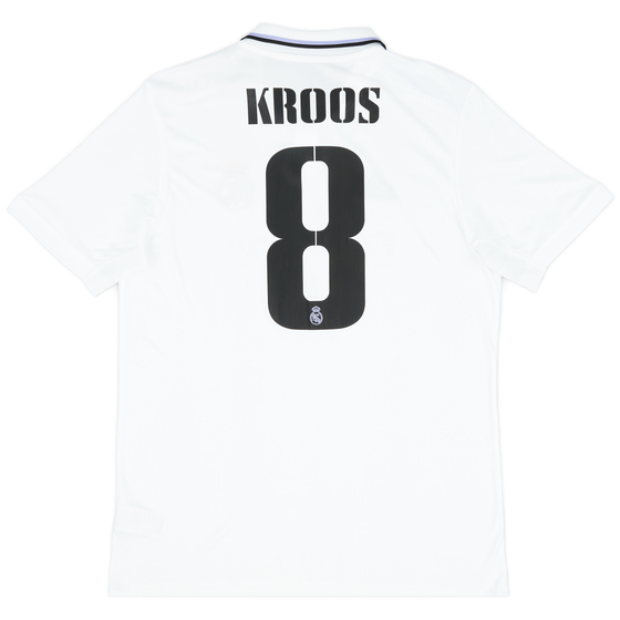 2022-23 Real Madrid Authentic Home Shirt Kroos #8