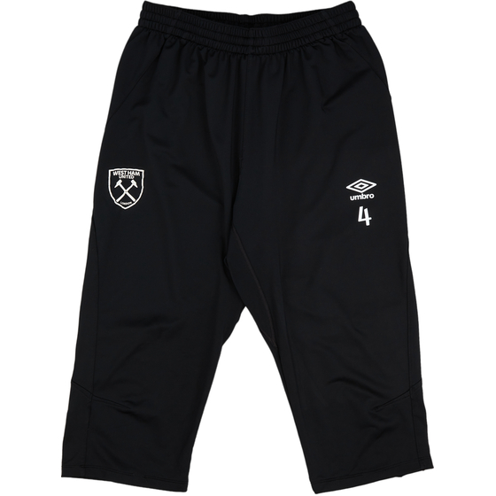 2018-19 West Ham Player Issue 3/4 Training Pants #