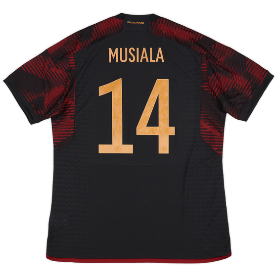 2022-23 Germany Authentic Away Shirt Musiala #14