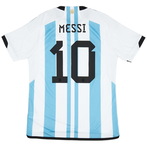 2022-23 Argentina Home 'vs France' Shirt Messi #10