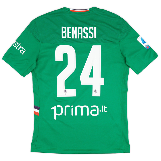 2019-20 Fiorentina Match Issue Third Shirt Benassi #24 - As New - (M)