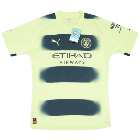 2022-23 Manchester City Player Issue European Third Shirt