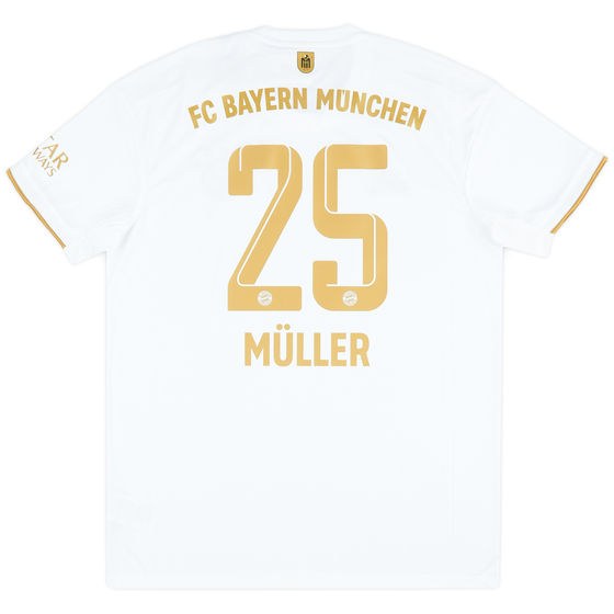 2022-23 Bayern Munich Away Shirt Müller #25