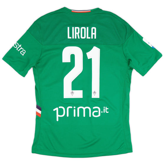 2019-20 Fiorentina Match Issue Third Shirt Lirola #21 - As New - (M)