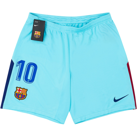 2017-18 Barcelona Away Shorts #10 (Messi)