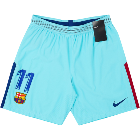 2017-18 Barcelona Player Issue Vaporknit Away Shorts #11 (Neymar)