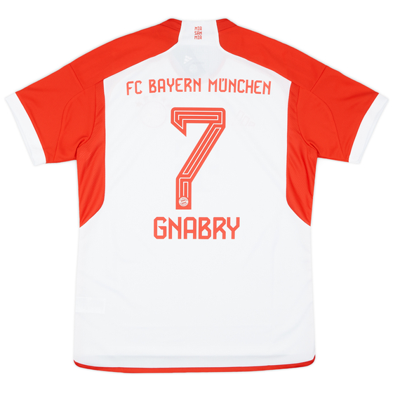 2023-24 Bayern Munich Home Shirt Gnabry #7 