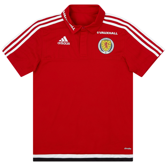 2016-17 Scotland Player Issue Polo T-Shirt S)