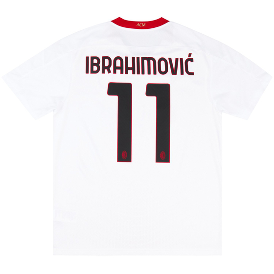 2020-21 AC Milan Away Shirt Ibrahimović #11