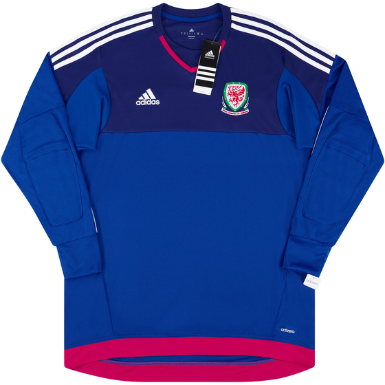 2015-16 Wales Player Issue GK Shirt