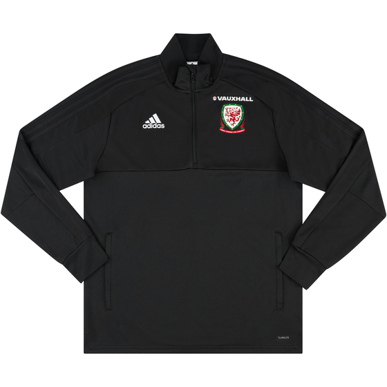 2018-19 Wales Player Issue 1/2 Zip Training Top *As New*