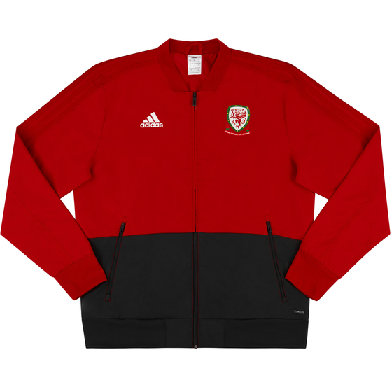 2018-19 Wales Player Issue Track Jacket S