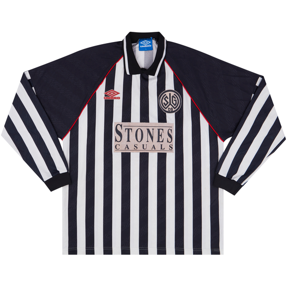 1996-97 Wattenscheid Match Issue Home L/S Shirt #14