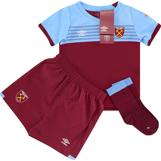 2019-20 West Ham Home Full Kit (Little Kids)