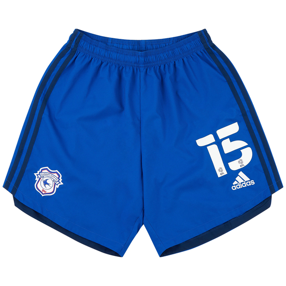 2021-22 Cardiff Player Issue Home Shorts #