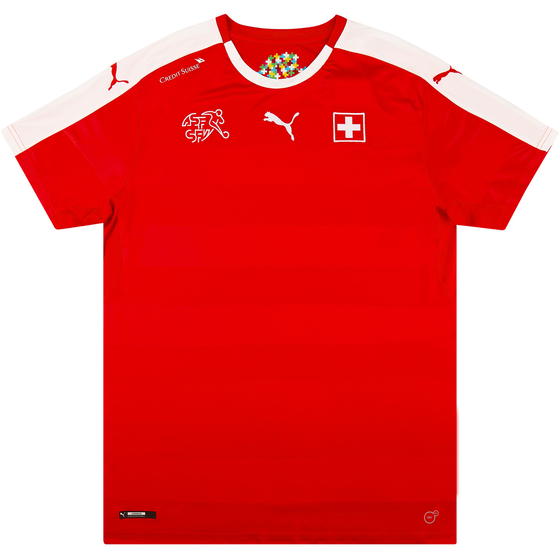 2016-17 Switzerland Home Shirt (Very Good)