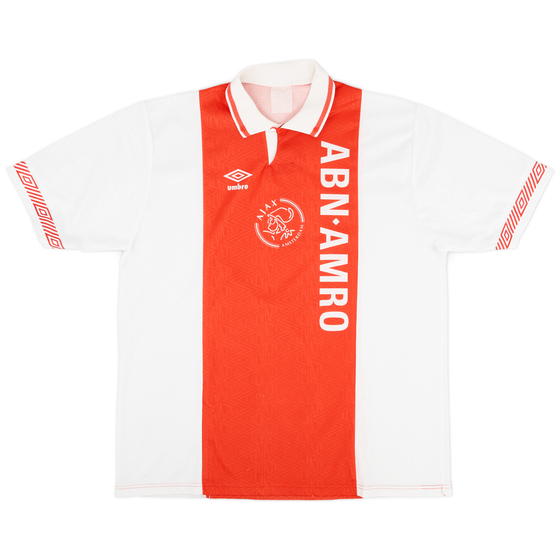 1991-93 Ajax Home Shirt #9 - 5/10 - (XL)