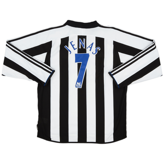 2003-05 Newcastle L/S Home Shirt Jenas #7 - 6/10 - (L)