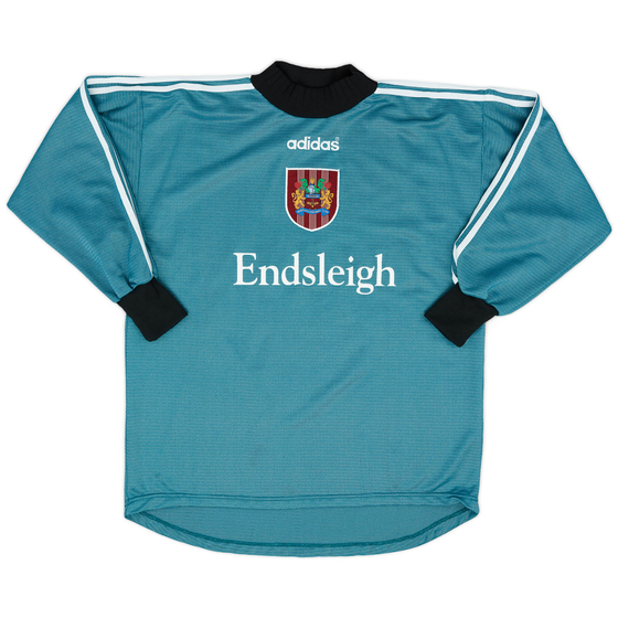 1996-98 Burnley GK Shirt - 9/10 - (M)