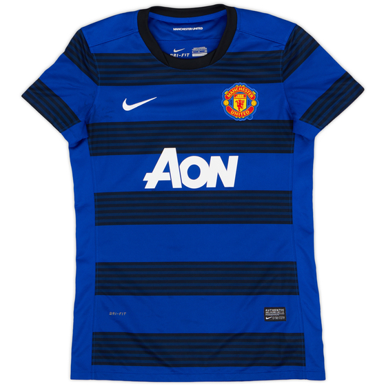 2011-13 Manchester United Away Shirt - 9/10 - (Women's S)