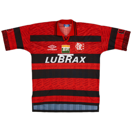 1995-96 Flamengo Centenary Home Shirt #11 - 9/10 - (XL)