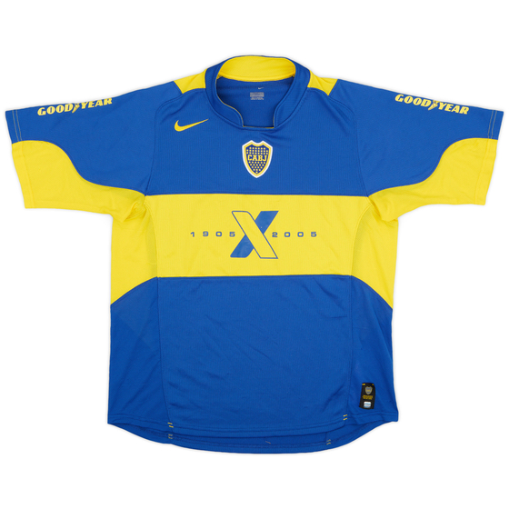 2005 Boca Juniors Centenary Home Shirt - 8/10 - (L)