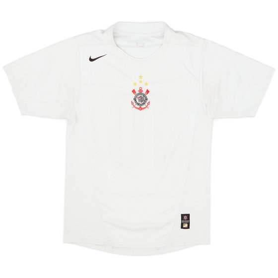 2004-05 Corinthians Home Shirt #10 (Tevez) - 5/10 - (S)