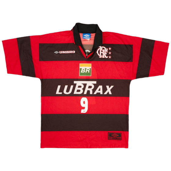 1999 Flamengo Home Shirt #9 - 8/10 - (L)