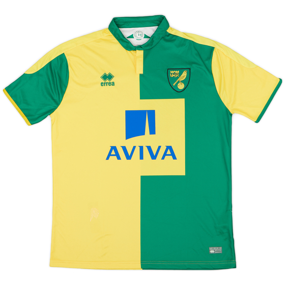 2015-16 Norwich Home Shirt - 7/10 - (XXL)
