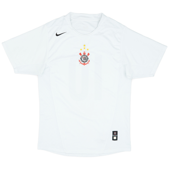 2004-05 Corinthians Home Shirt #10 (Tevez) - 7/10 - (M)