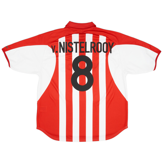 2000-02 PSV Home Shirt v.Nistelrooy #8 - 8/10 - (XXL)