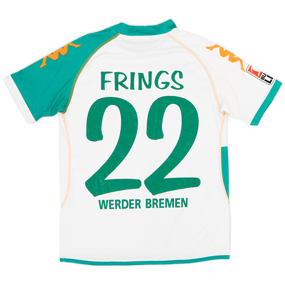 2007-08 Werder Bremen Third Shirt Frings #22 - 7/10 - (XL.Boys)