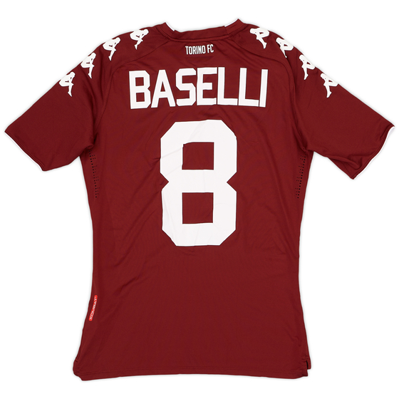 2017-18 Torino Home Shirt Baselli #8 - 9/10 - (S)
