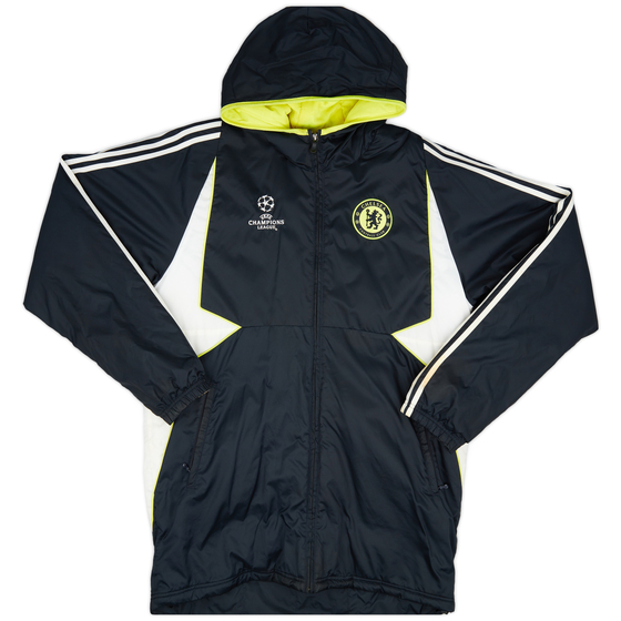2007-08 Chelsea adidas CL Padded Bench Coat - 7/10 - (L)