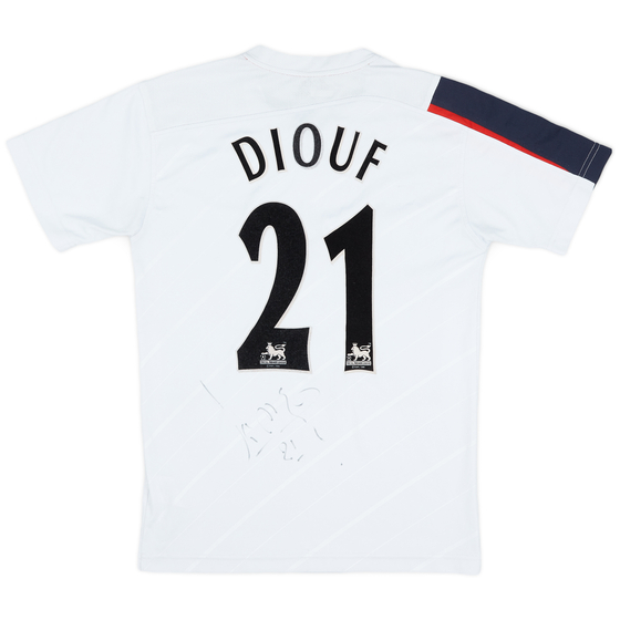 2005-07 Bolton Signed Home Shirt Diouf #21 - 7/10 - (XS)