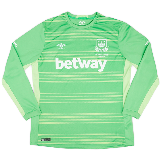 2015-16 West Ham GK Shirt - 9/10 - (XL)