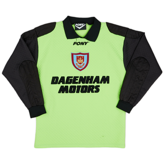 1995-96 West Ham GK Shirt - 8/10 - (S)