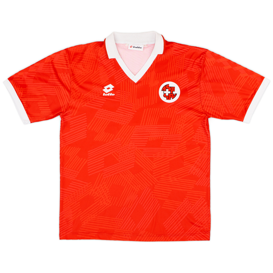 1992-93 Switzerland Home Shirt #3 - 9/10 - (L)