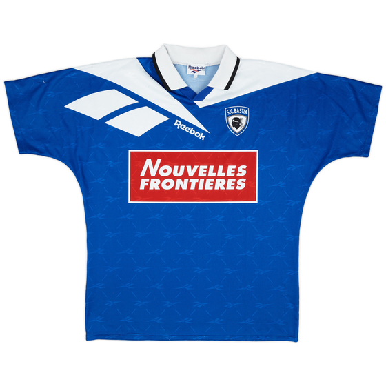 1995-96 Bastia Home Shirt - 8/10 - (XL)