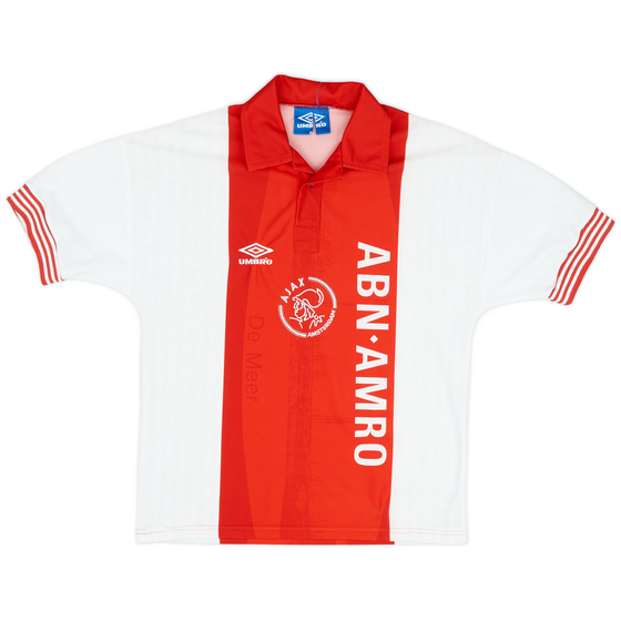 1995-96 Ajax 'De Meer' Home Shirt - 5/10 - (S)